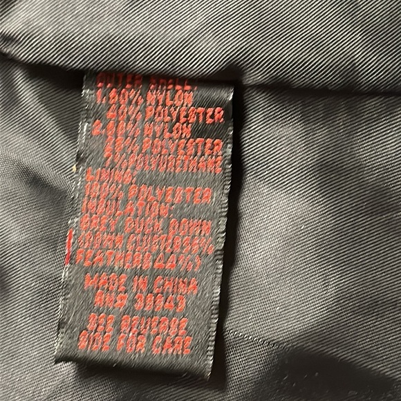 Via Spiga Size L,  Lightweight Packable Puffer Coat Jacket Hooded Black - Picture 8 of 8